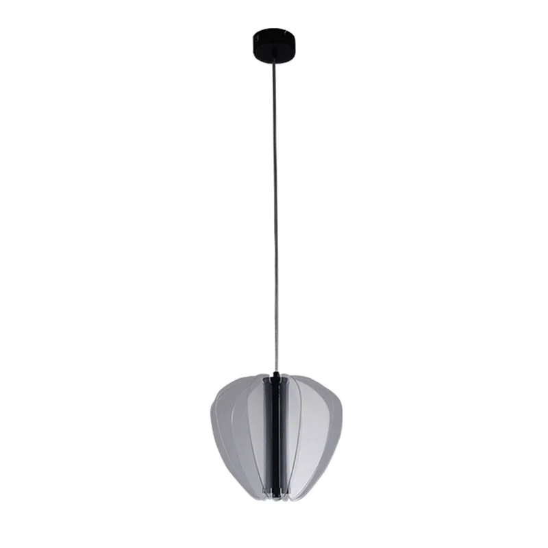 Moderne LED-kroonluchter in minimalistische stijl